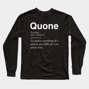 Quone Definition Long Sleeve T-Shirt